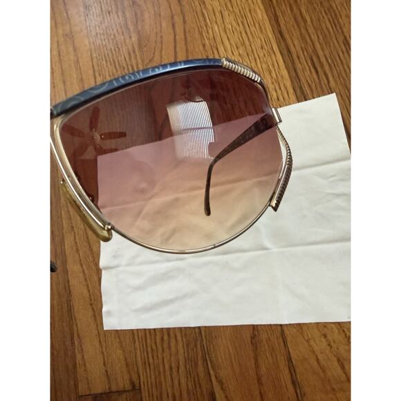 VINTAGE CHRISTIAN DIOR # 2609 AVIATOR SUNGLASSES 62-17 main image 5